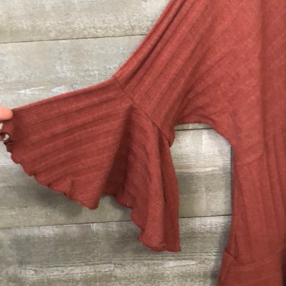 Free People Tunic Dress! Like New, color brick! - Picture 5 of 8